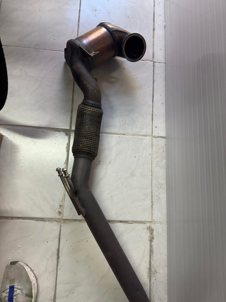 Downpipe golf 7gti, Auto-onderdelen, Uitlaatsystemen, Ophalen, Gebruikt, Volkswagen