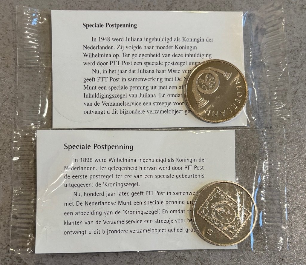 Speciale Postpenning, Postzegels en Munten, Ophalen, Overige materialen, Nederland