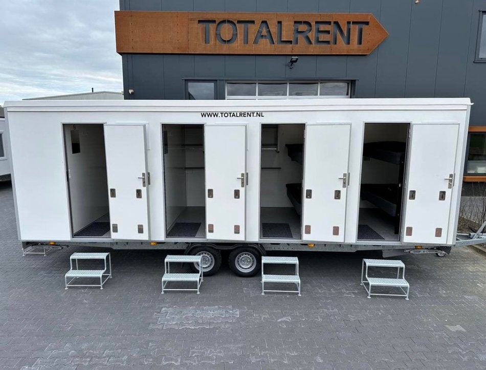 Te huur festival evenementen 8 pers slaapwagen unit, Ophalen of Verzenden, Zo goed als nieuw, Overige