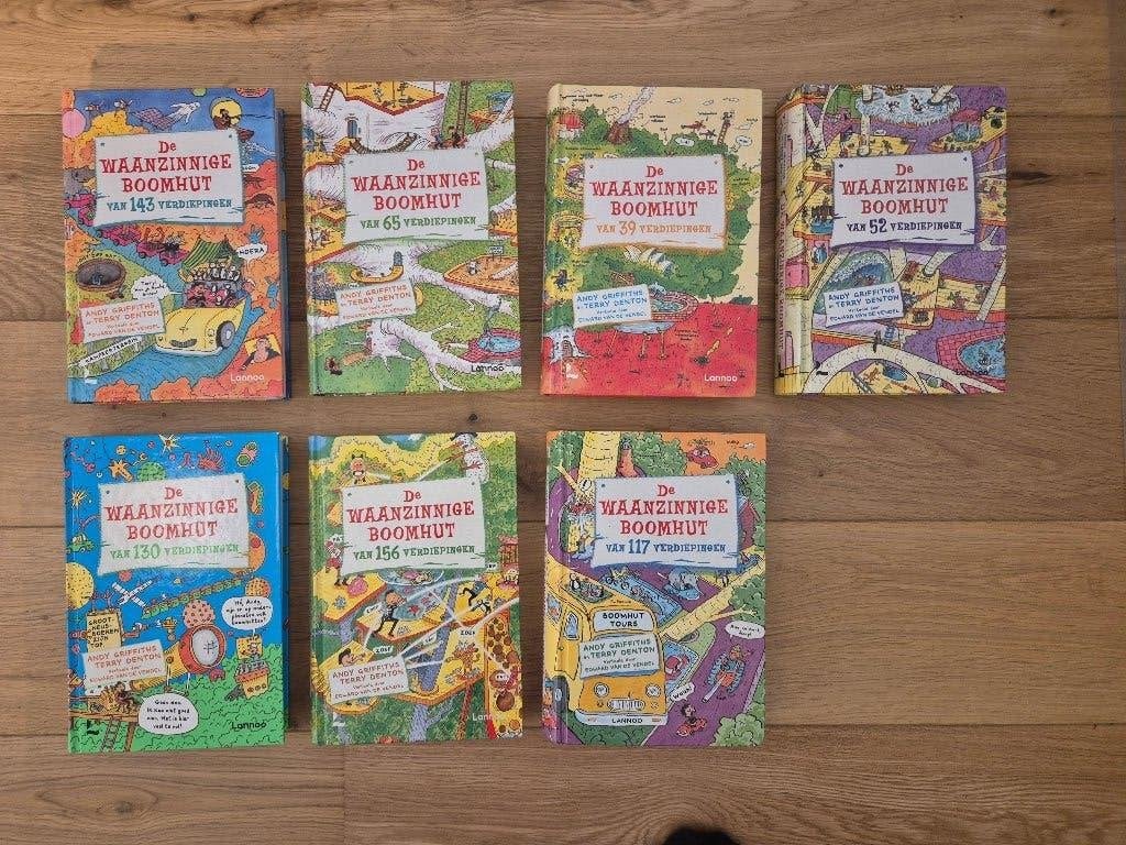 Waanzinnige Boomhut, Ophalen of Verzenden, Gelezen, Andy Griffiths en Terry Denton, Fictie algemeen