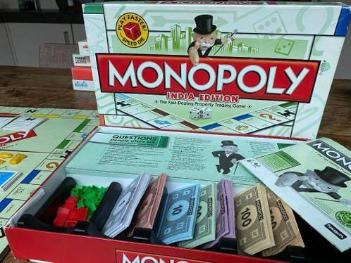 Monopoly India , nieuwstaat en heel veel andere spellen, Ophalen of Verzenden, Zo goed als nieuw