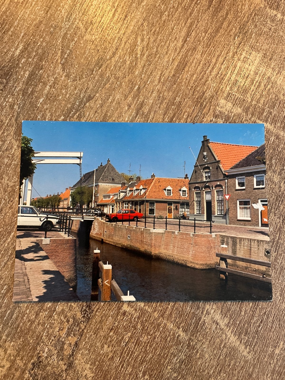 Oude Ansichtkaart Hasselt Stadsgracht - Gelderland, Ophalen of Verzenden, 1960 tot 1980, Ongelopen, Gelderland