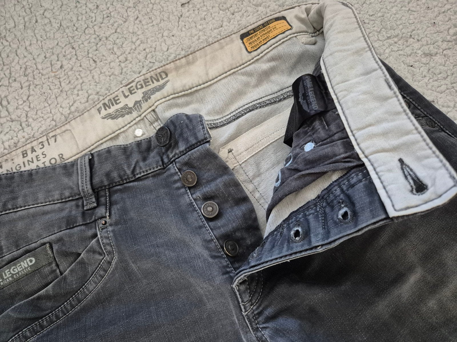 Pme Legend Pall Mall jeans spijkerbroek Bare Metal mt 33/34, Verzenden, ., Zo goed als nieuw, .