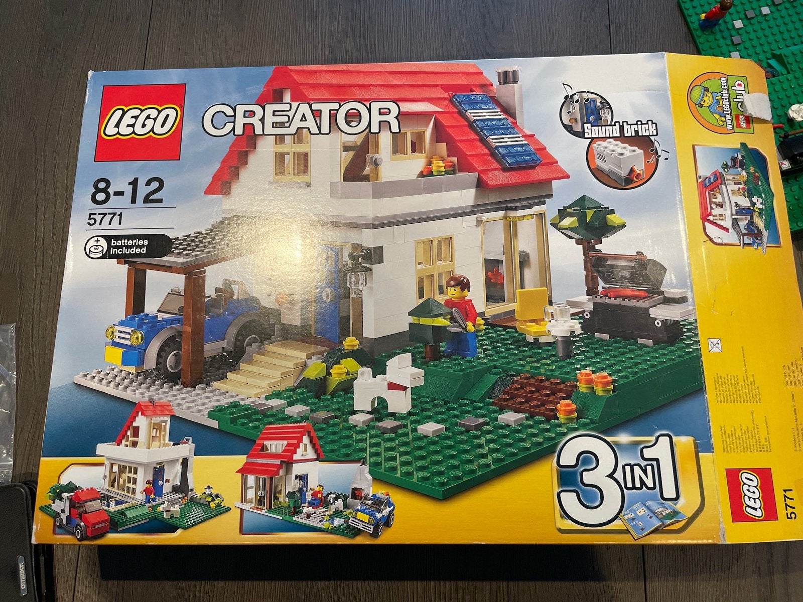 Lego Creator 5771 Hillside House - Compleet met doos en boek, Lego, Ophalen of Verzenden, Zo goed als nieuw, Compleet