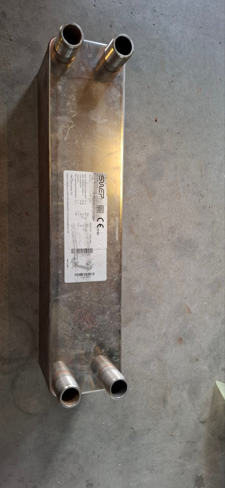 SWEP Platenwarmtewisselaar B10TH/40P-SC-S 4/1 (4x), Ophalen of Verzenden