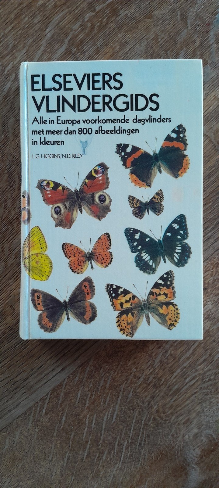 Elseviers Vlindergids, Ophalen of Verzenden, Zo goed als nieuw, Natuur algemeen, L.G. Higgins/N.D. Riley