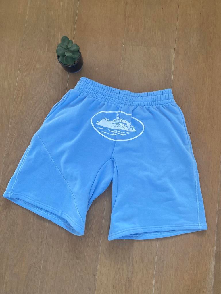 Corteiz shorts, Ophalen of Verzenden, Zo goed als nieuw, Maat 48/50 (M), Blauw