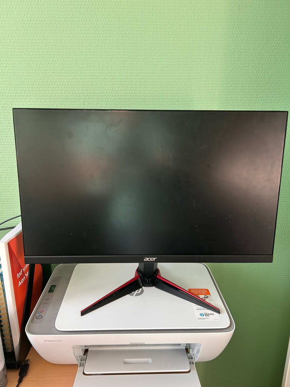Acer Nitro VG240Y Ebmiix monitor – Gaming, Computers en Software, Monitoren, IPS, Full HD, Zo goed als nieuw, VGA