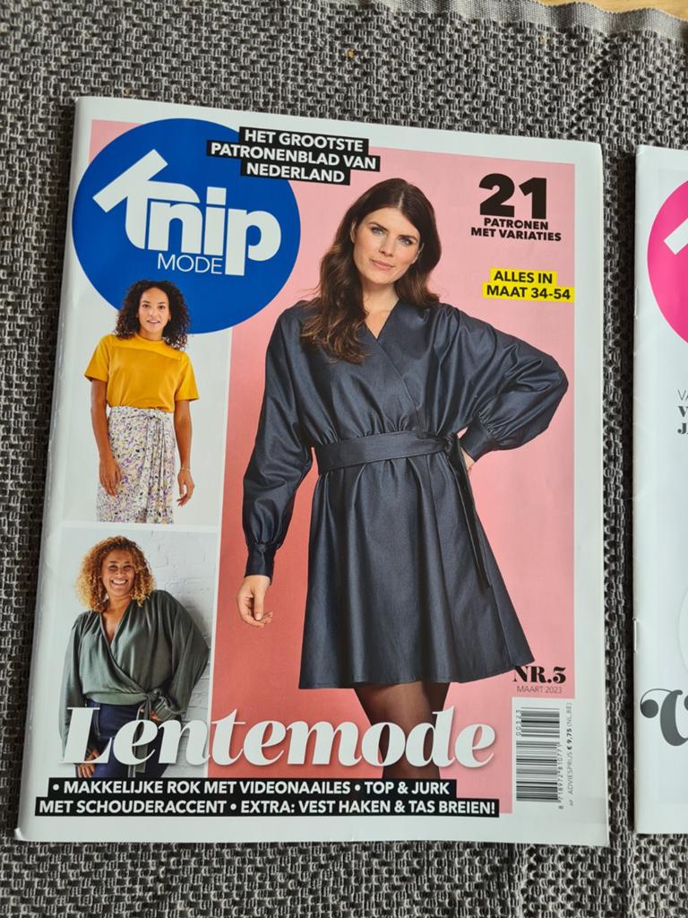 Knipmode nr 3 2023, Hobby en Vrije tijd, Kledingpatronen, Ophalen of Verzenden, Nieuw, Vrouw, Knipmode