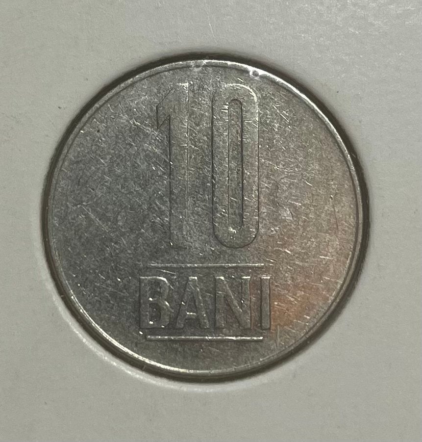 10 bani Roemenië 2007, Postzegels en Munten, Ophalen of Verzenden, Overige landen