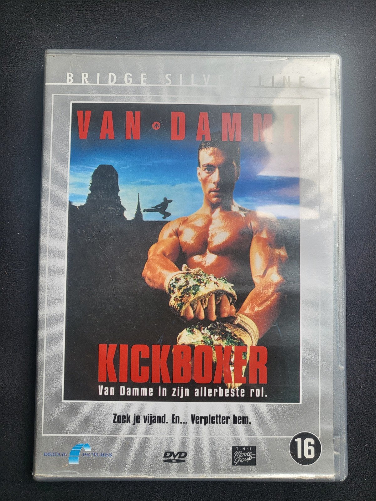 Kickboxer DVD - Jean-Claude Van Damme Actieklassieker, Vanaf 16 jaar, Nederlands, Actie, Ophalen of Verzenden