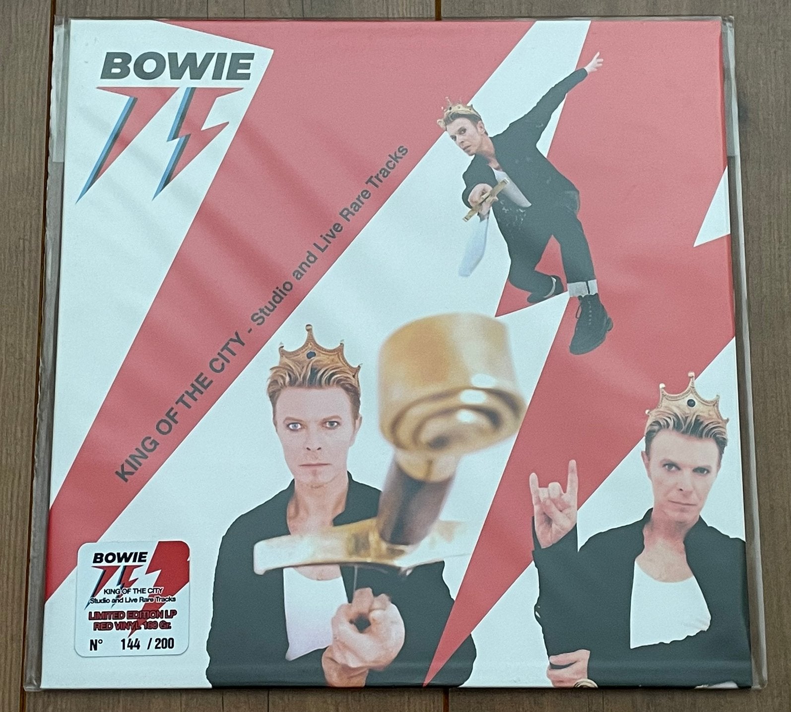 David Bowie - King Of The City lp / Ltd Red Vinyl, NEW, LP, Geseald, Ophalen of Verzenden, 12 inch