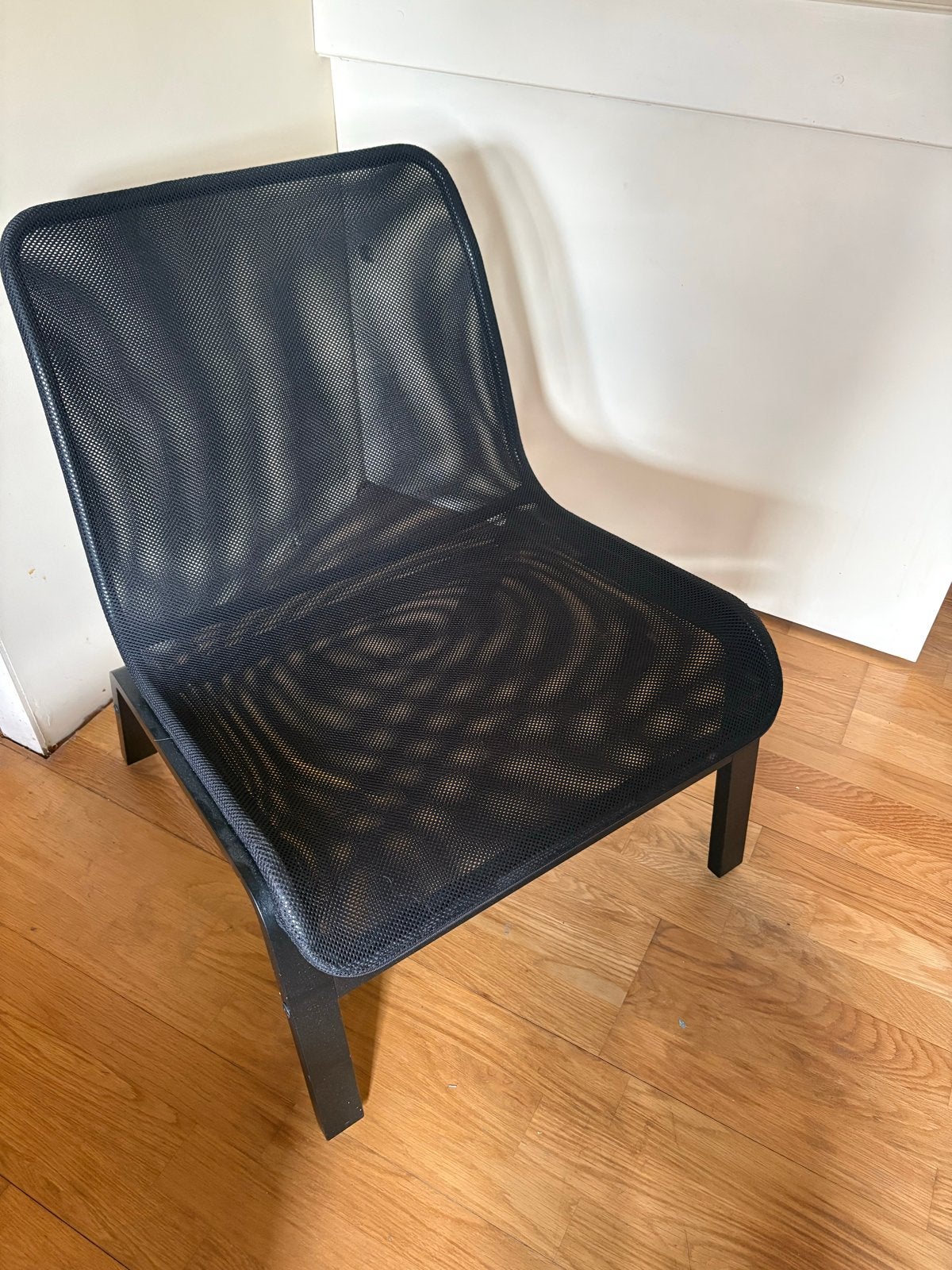 IKEA NOLMYRA fauteuil - Zwart, modern en comfortabel, Ophalen, Zwart, Zo goed als nieuw, Eén