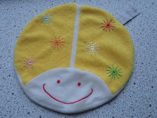 Knuffeldoek Lieveheersbeestje Milly merk Happy Horse, Geel, Ophalen of Verzenden, Zo goed als nieuw, Wasbaar