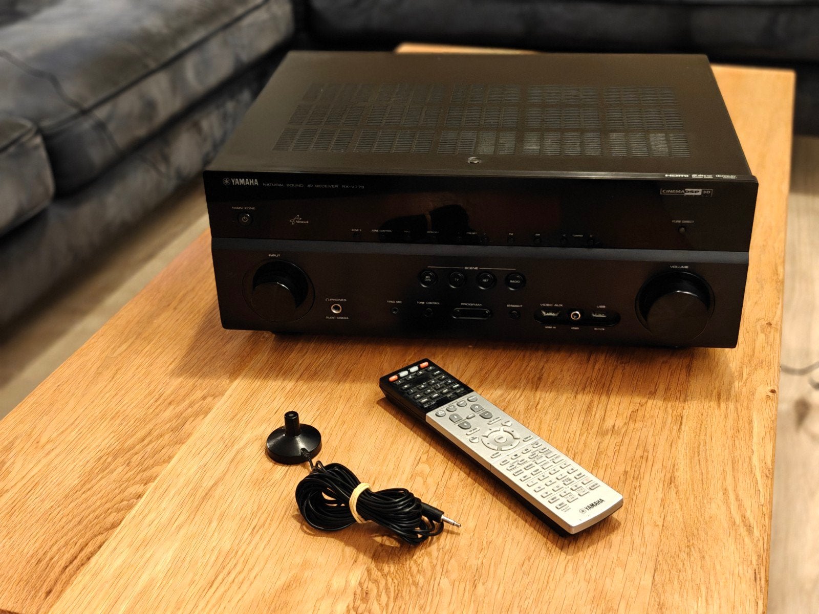 Yamaha RX-V773 AV-receiver, Ophalen, Gebruikt, Yamaha, 120 watt of meer