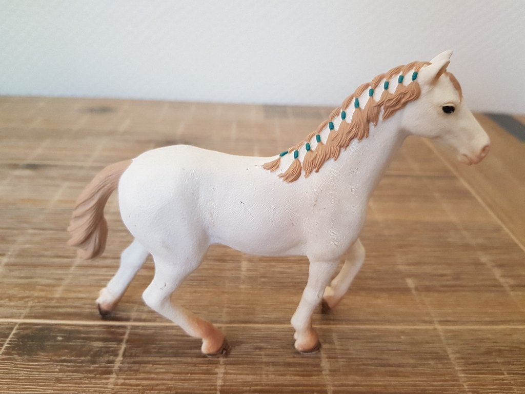 Schleich 97780 Engels Volbloed merrie adventkalender 2018, Ophalen of Verzenden, Zo goed als nieuw