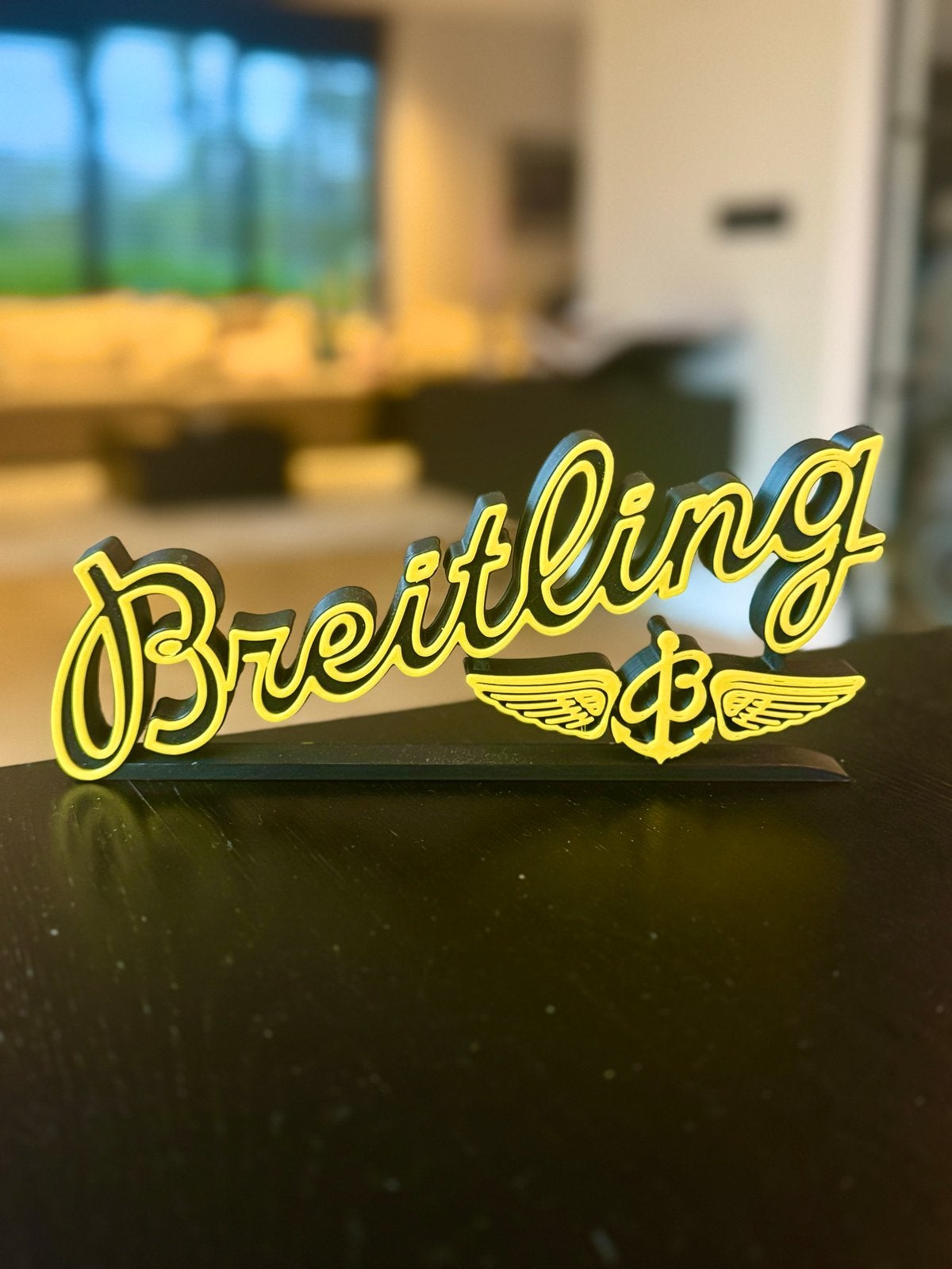Breitling Logo - Winkeldecoratie, Verzamelen, Merken en Reclamevoorwerpen, Ophalen of Verzenden, Nieuw
