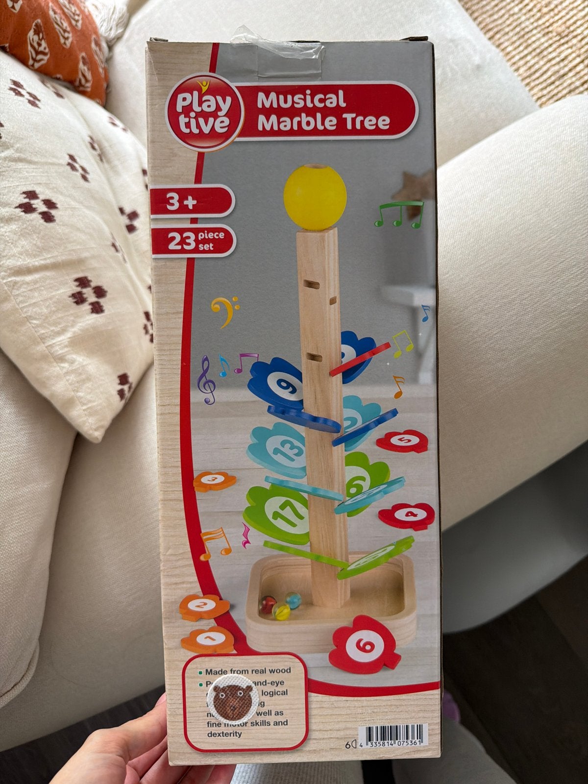 Playtive Muzikale Marmerboom - Nieuw in doos, Ophalen of Verzenden, Nieuw, Bouwen, Met geluid