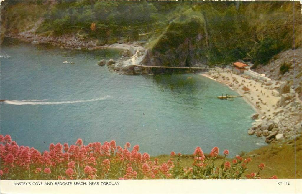 381-479-011 Anstey's Cove and Redgate Beach, Verzenden, Voor 1920, Engeland
