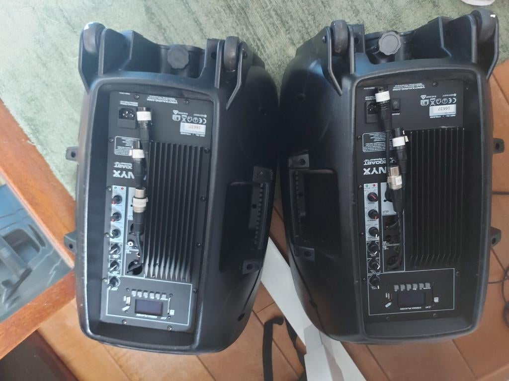Vonyx SPJ1200ABT 12" actieve speaker met Bluetooth, Audio, Tv en Foto, Luidsprekers, Gebruikt, Overige typen, 120 watt of meer