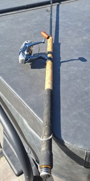 nostaligische feeder Shakespeare multi tip 1875 uit 1991, Watersport en Boten, Hengelsport | Witvissen, Ophalen, Werphengel