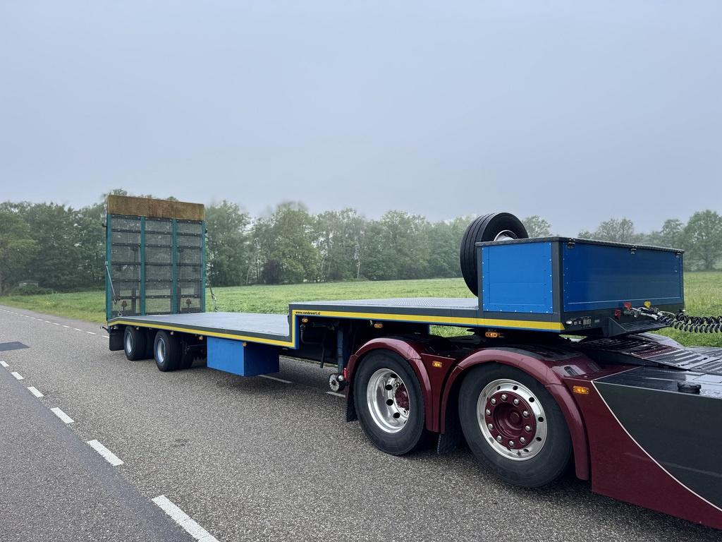 Fruehauf ONCZ 23-216 Semi Dieplader - hydraulische klep - Li, Overige brandstoffen, Origineel Nederlands, Bedrijf, Aanhangers en Opleggers