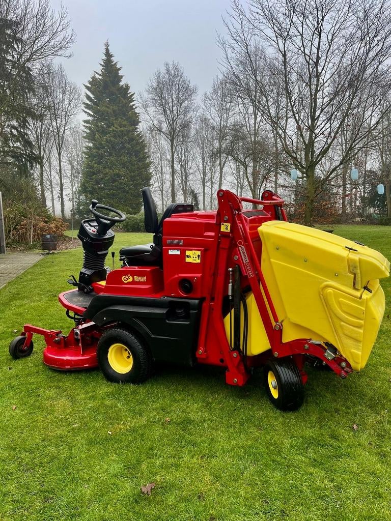 Ferrari Zitmaaier 270D Diesel!!! - Zeer Goed Onderhouden, Tuin en Terras, Zitmaaiers, Gebruikt, 90 tot 120 cm, Elektrische starter