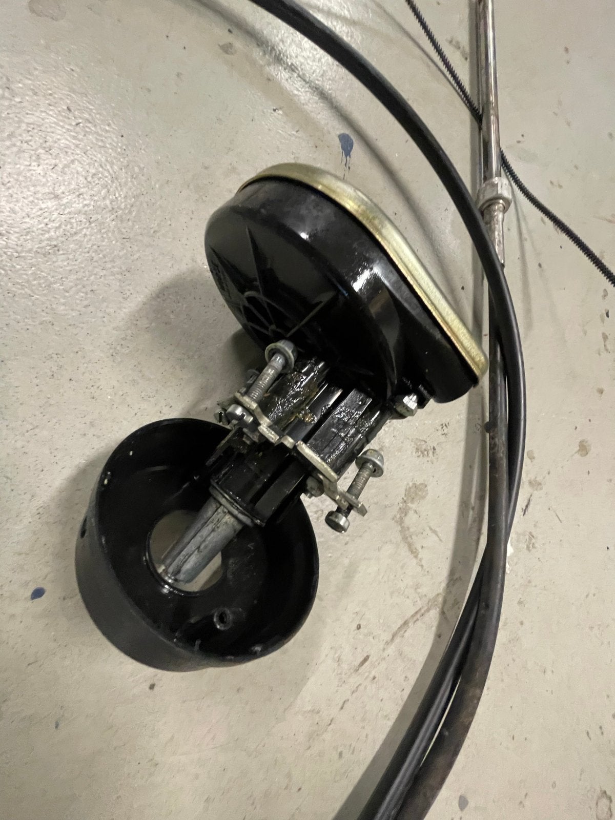 Kabelbesturing 14ft voor buitenboordmotor tot 55pk, Gebruikt, -, -, Ophalen of Verzenden