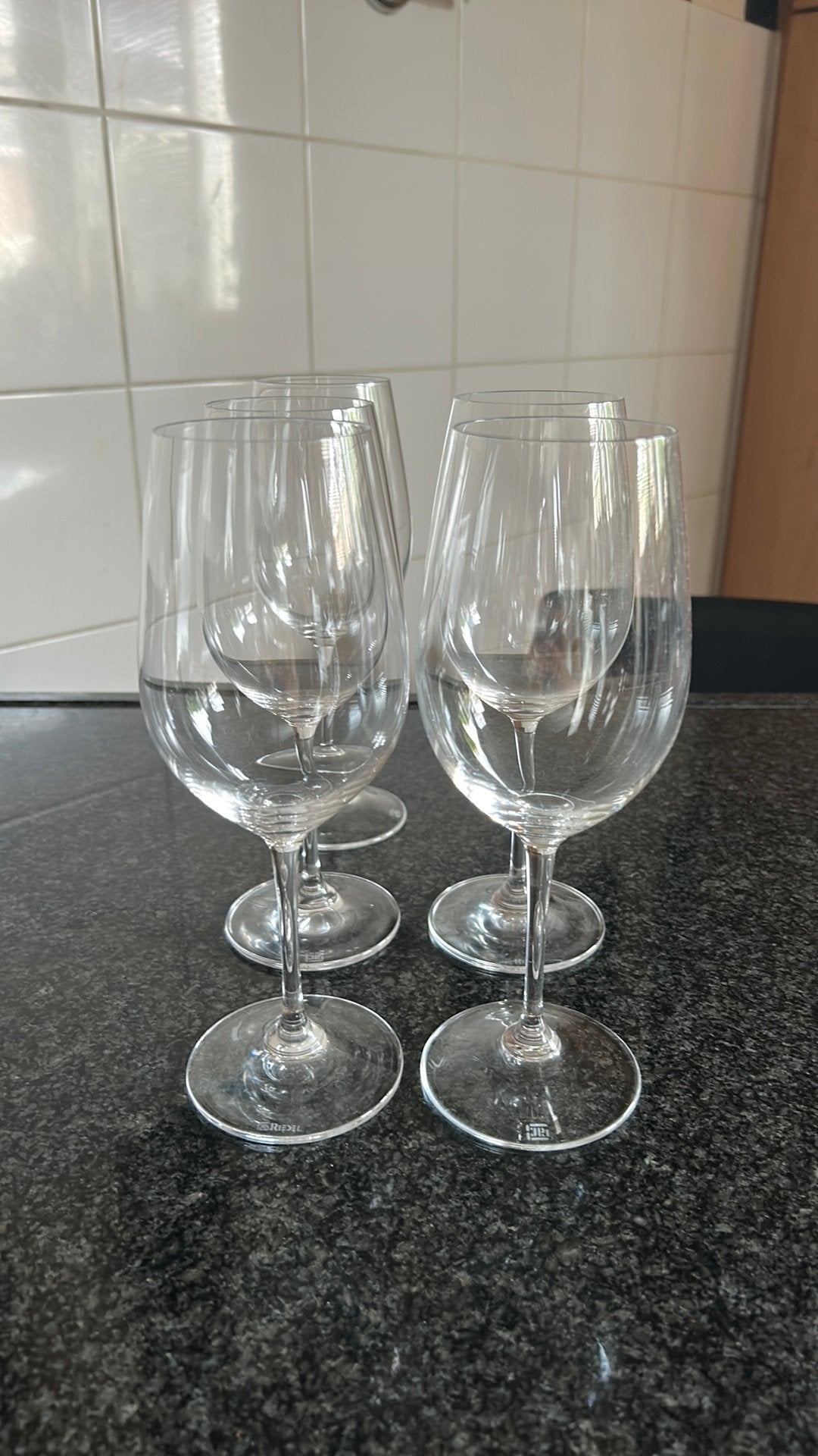 Riedel vintage 5xSauvignon Blanc/witte wijn glazen, Verzamelen, Ophalen, Zo goed als nieuw, Overige typen
