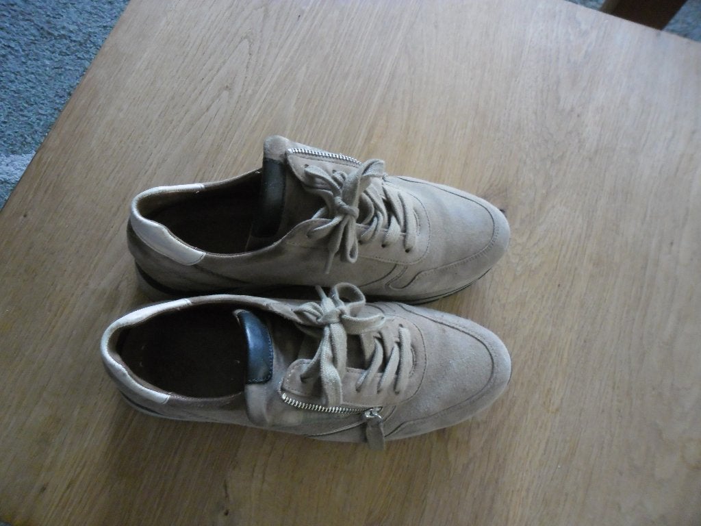 z.g.a.n. beige gabor dames sneakers Maat 39,5 Wijdte H, Beige, Gabor, Ophalen of Verzenden, Sneakers of Gympen