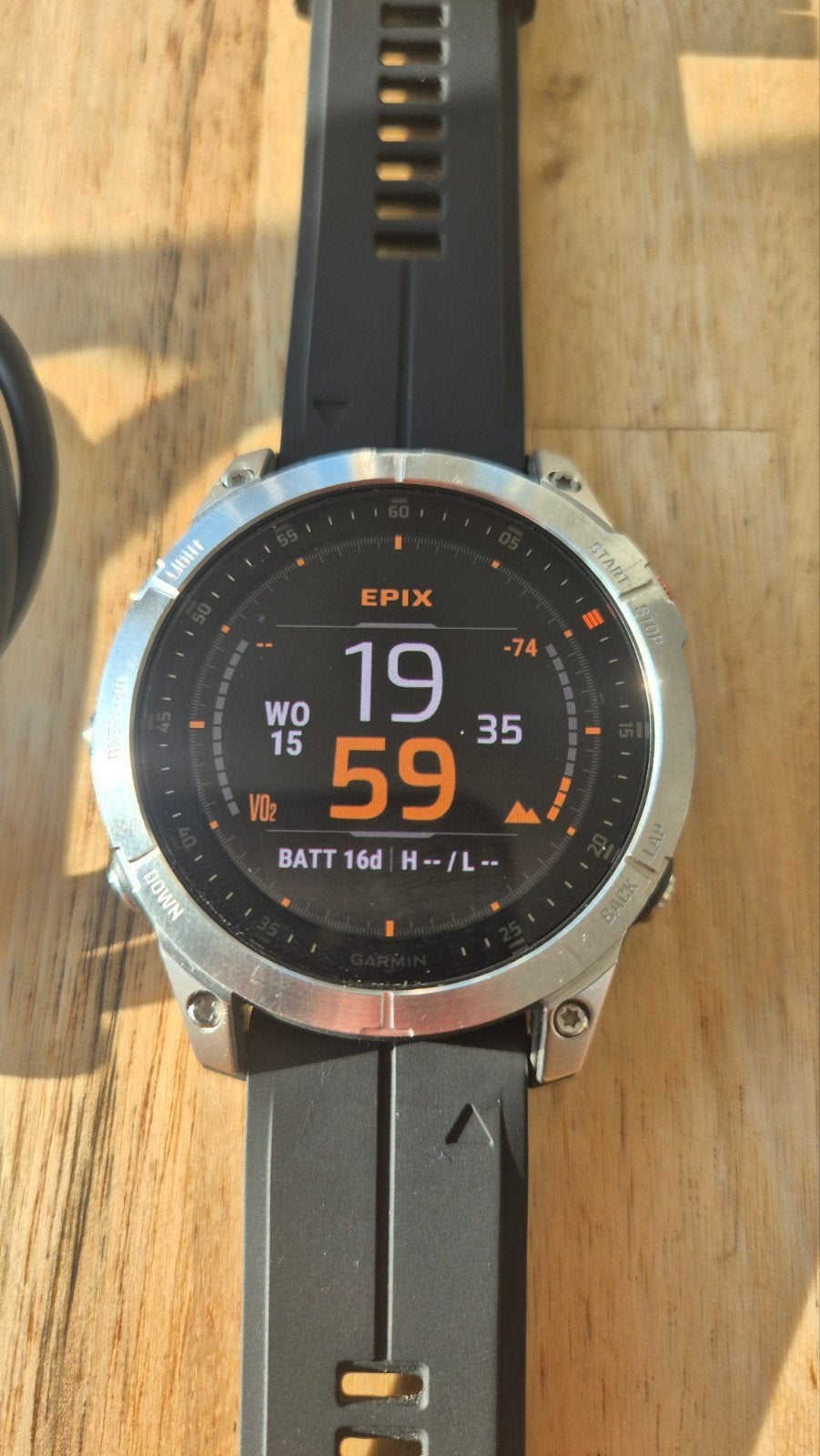 Garmin Epix Gen 2 Smartwatch - Zilver met Zwart Bandje, Sieraden, Tassen en Uiterlijk, Sporthorloges, Conditie, Garmin, Ophalen of Verzenden