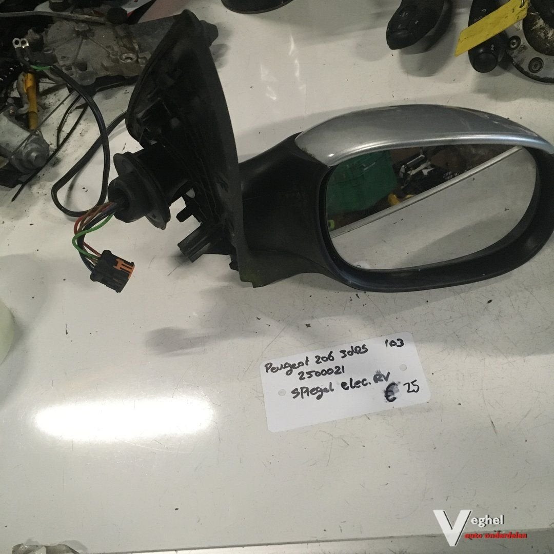 Peugeot 206 3drs 2003 Quicksilver Wagennr 2500021  Elektr. B, Gebruikt, -, -, Ophalen of Verzenden