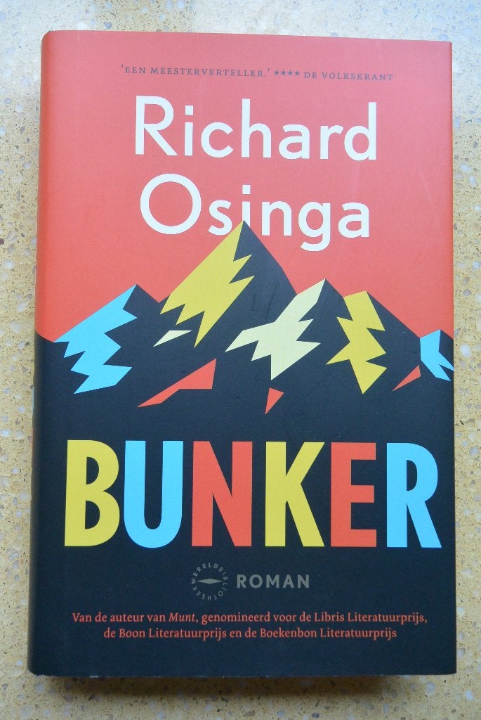 Bunker - Richard Osinga - Roman, Boeken, Ophalen of Verzenden, Zo goed als nieuw, Richard Osinga, Nederland