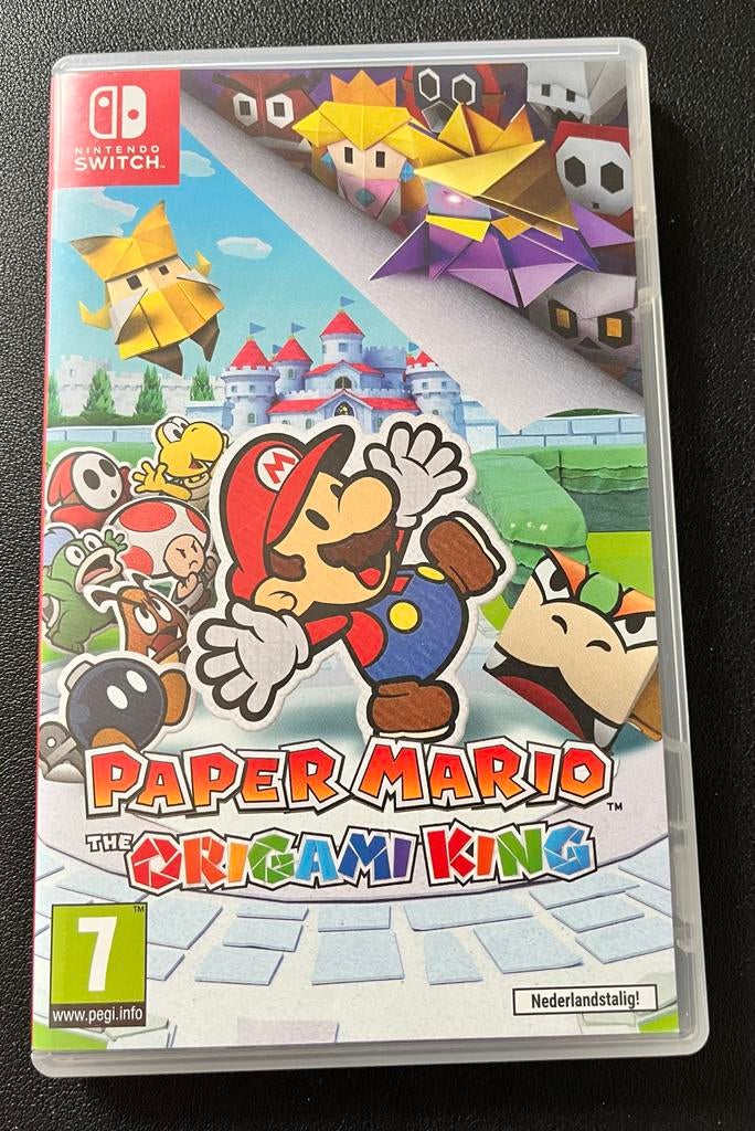 Paper Mario: The Origami King - Nintendo Switch, Spelcomputers en Games, Met games, Ophalen of Verzenden, Zo goed als nieuw, Switch Original