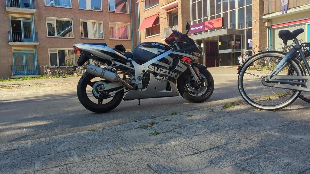 Suzuki GSX-R600 K3, Sportuitlaat, 4 cilinders, Motorrijbewijs A, Gebruikt