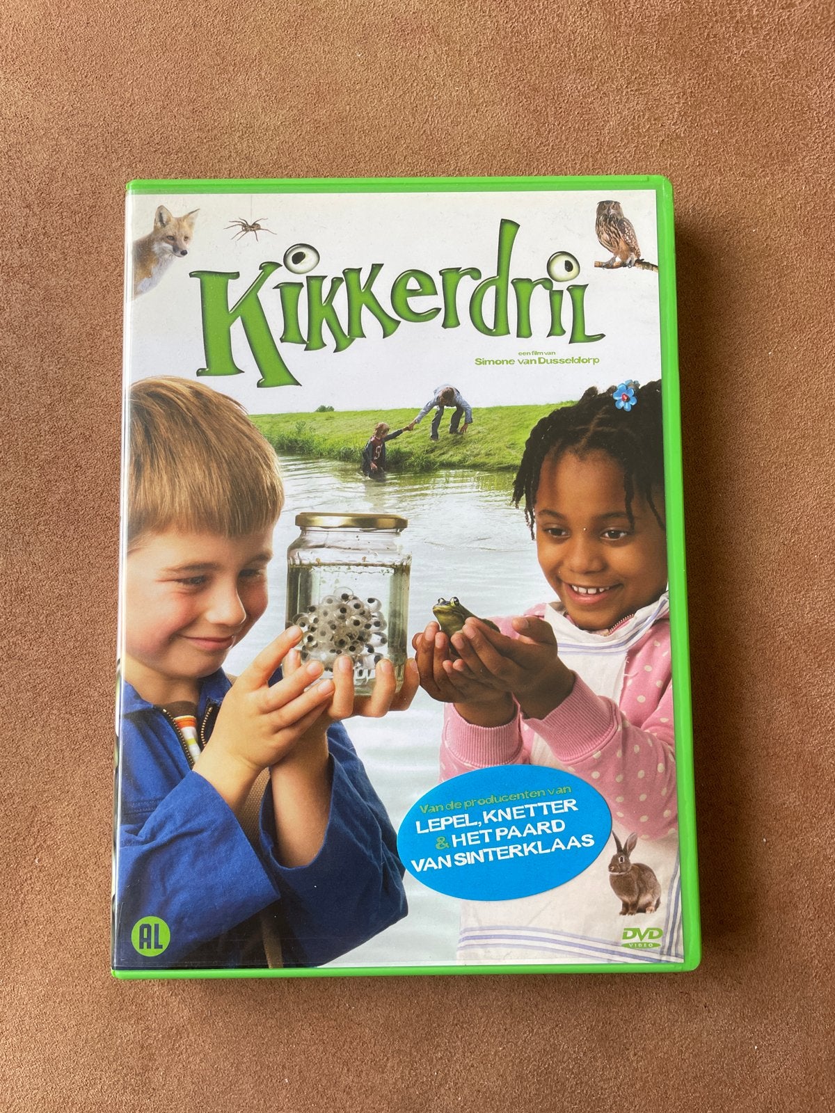 Kikkerdril DVD - Educatieve kinderfilm, Gebruikt, Verzenden, Alle leeftijden, Educatief
