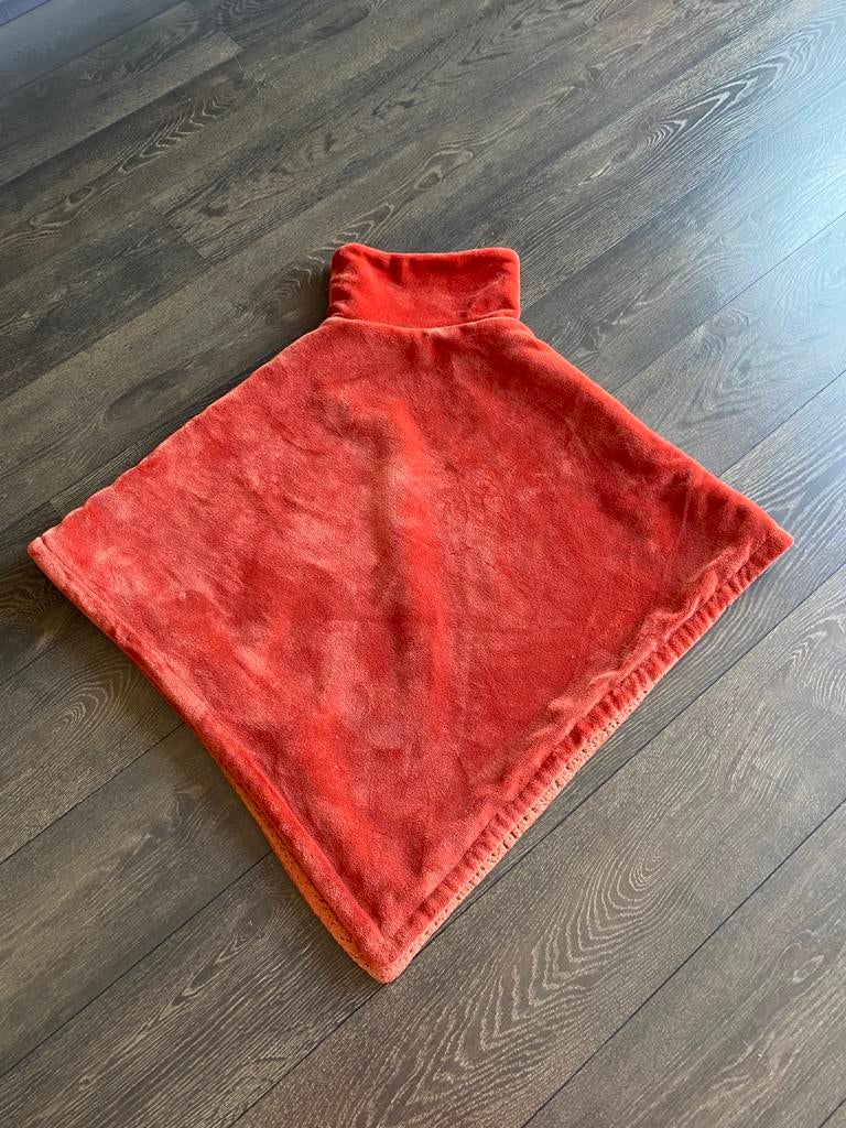 Poncho / deken, Ophalen of Verzenden, Zo goed als nieuw, Grijs, Onder de knie