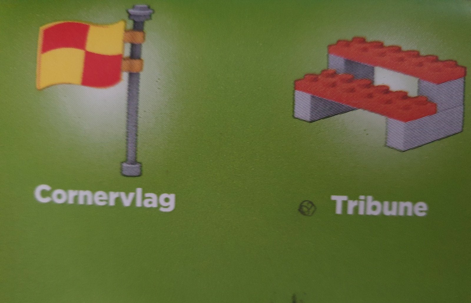 Lego attributen oranje voetbal van plusmarkt., Ophalen of Verzenden