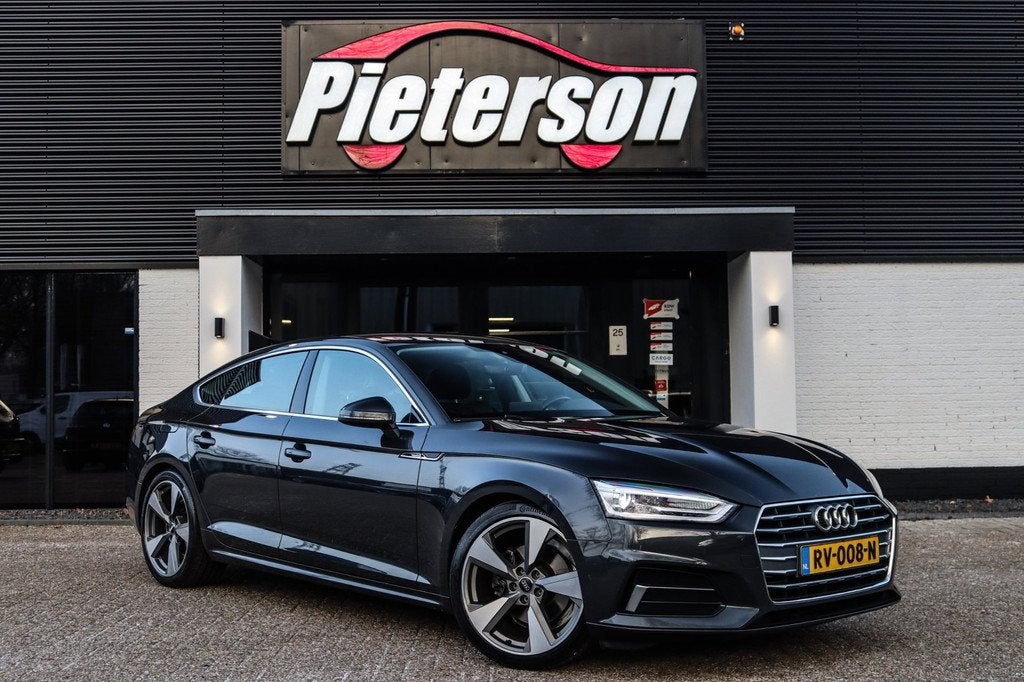 Audi A5 Sportback 1.4 TFSI Sport DEALER OH NAP NAVI CRUISE, Stof, Gebruikt, 4 cilinders, 150 pk