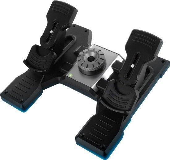 Logitech Saitek pedalen voor vliegerij, Computers en Software, Joysticks, Ophalen, Nieuw, Logitech Saitek