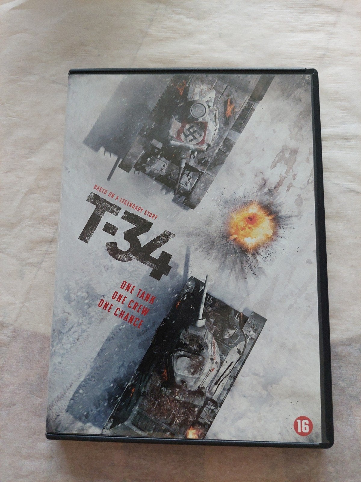 T-34 - Oorlogsfilm (DVD), Vanaf 16 jaar, Nederlands, Duits, Ophalen of Verzenden