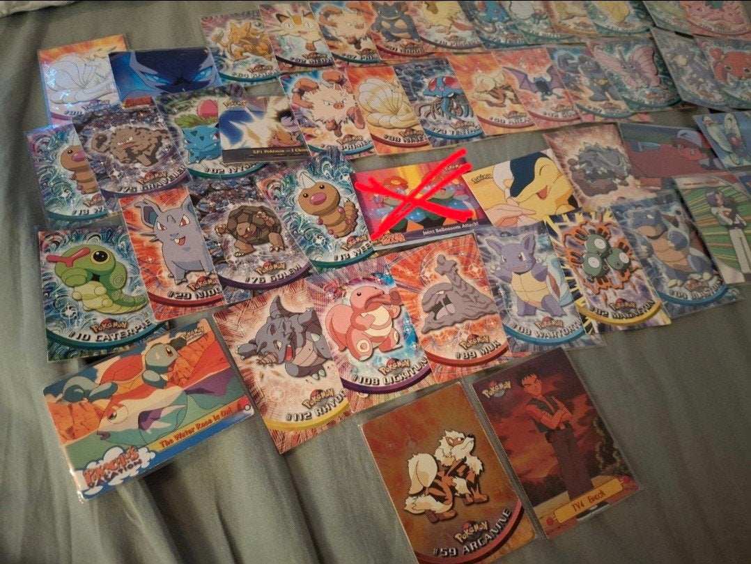 Vintage Pokemon Topps kaarten, Ophalen of Verzenden, Meerdere kaarten, Foil
