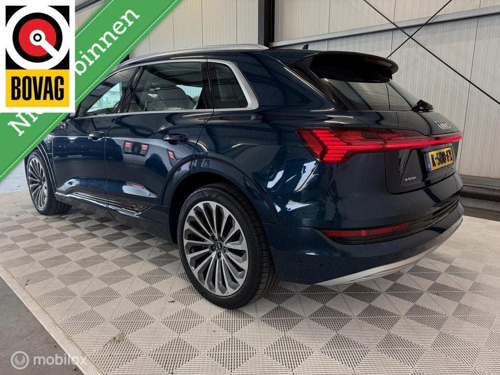 Audi e-tron 50 quattro Business edition Plus 71 kWh, Auto's, Audi, Automaat, 71 kWh, Blauw, Vierwielaandrijving