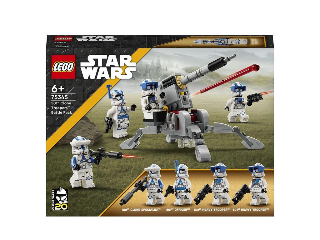 2x Lego Star Wars 501st Battle pack sealed set 75345, Ophalen of Verzenden, A, A, A