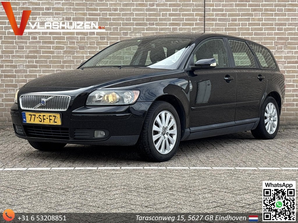 Volvo V50 1.6D Momentum, Auto's, Voorwielaandrijving, Stof, Gebruikt, Zwart