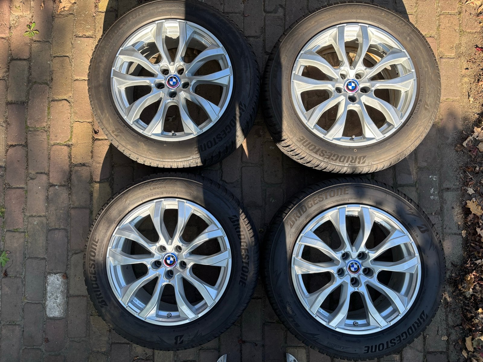 RC velgen met Bridgestone winterbanden BMW X3 G01, Ophalen, 18 inch, Gebruikt, Banden en Velgen