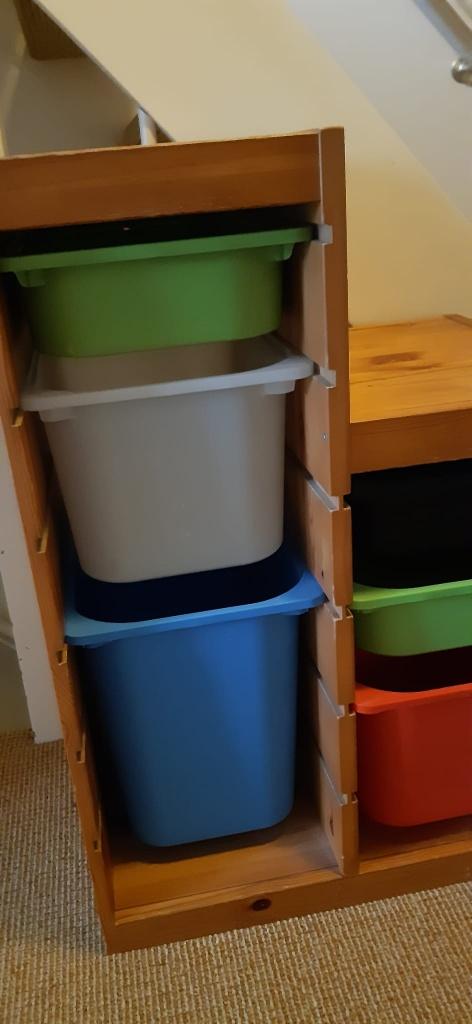 Ikea opbergkast, Kinderen en Baby's, Kinderkamer | Commodes en Kasten, Ophalen, Gebruikt, Kast, 75 tot 100 cm