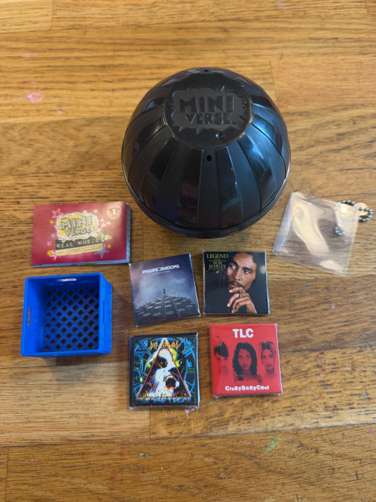 Miniverse Make It Mini Vinyls - 4 stuks met kratje, Ophalen of Verzenden, Nieuw