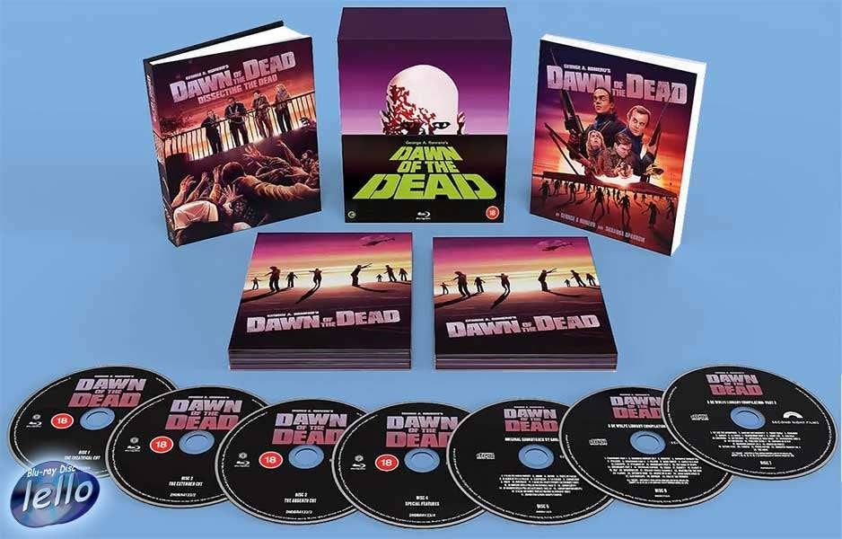 Blu-ray: George A. Romero's Dawn of the Dead LE (1978) UK NN, Cd's en Dvd's, Ophalen of Verzenden, Nieuw in verpakking, Horror