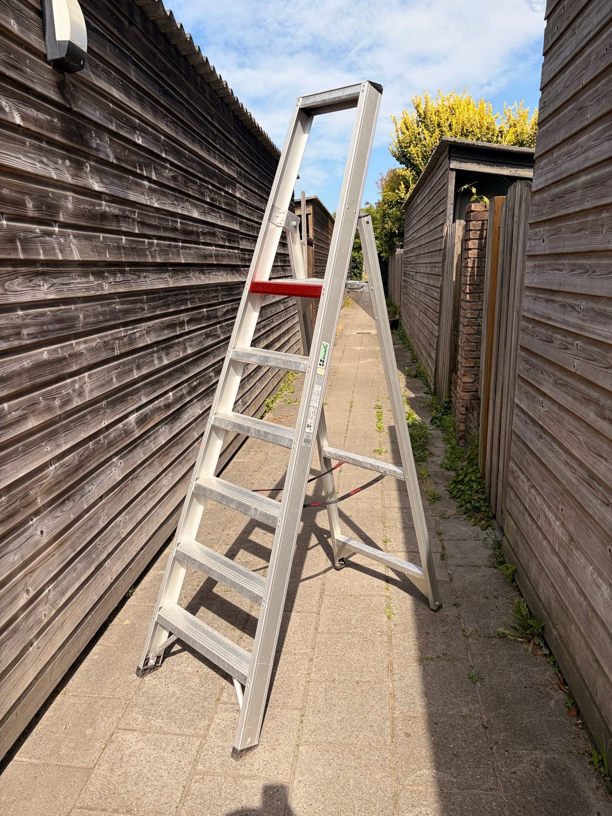 Altrex Andes A04 reformladder - Zo goed als nieuw, Doe-het-zelf en Verbouw, Ladders en Trappen, Ophalen, Trap, Zo goed als nieuw